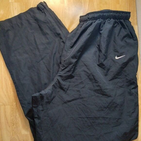 Vintage Nike Small Swoosh Wind Pants Joggers Trainers Track - Picture 1 of 9